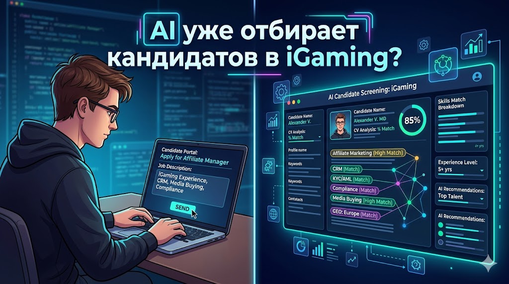 Будут ли AI-инструменты отбирать кандидатов в gambling-компании