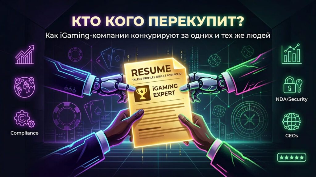 Как iGaming-компании конкурируют за одних и тех же людей — и что это значит для кандидатов