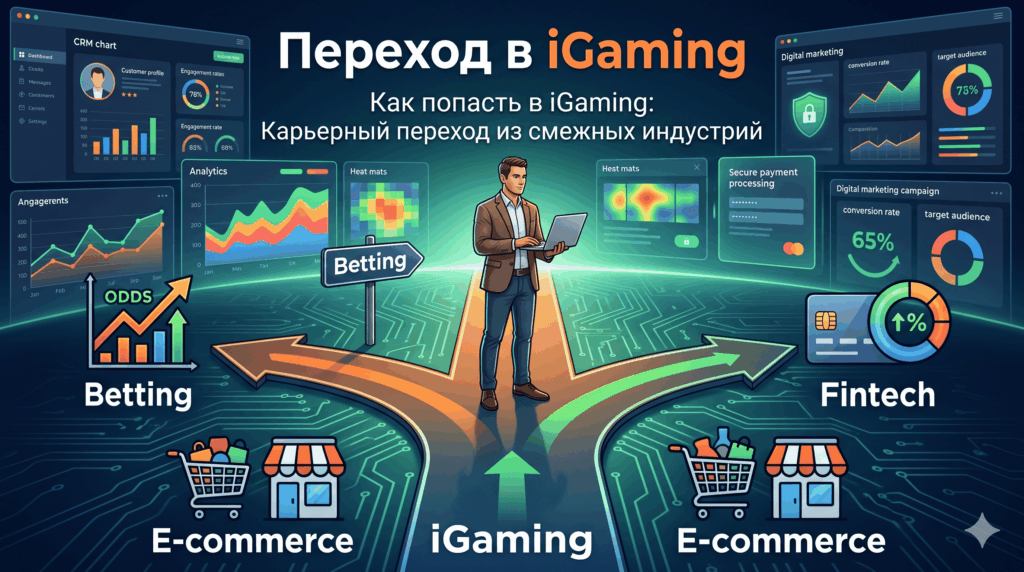 Можно ли попасть в iGaming после betting, fintech или e-commerce