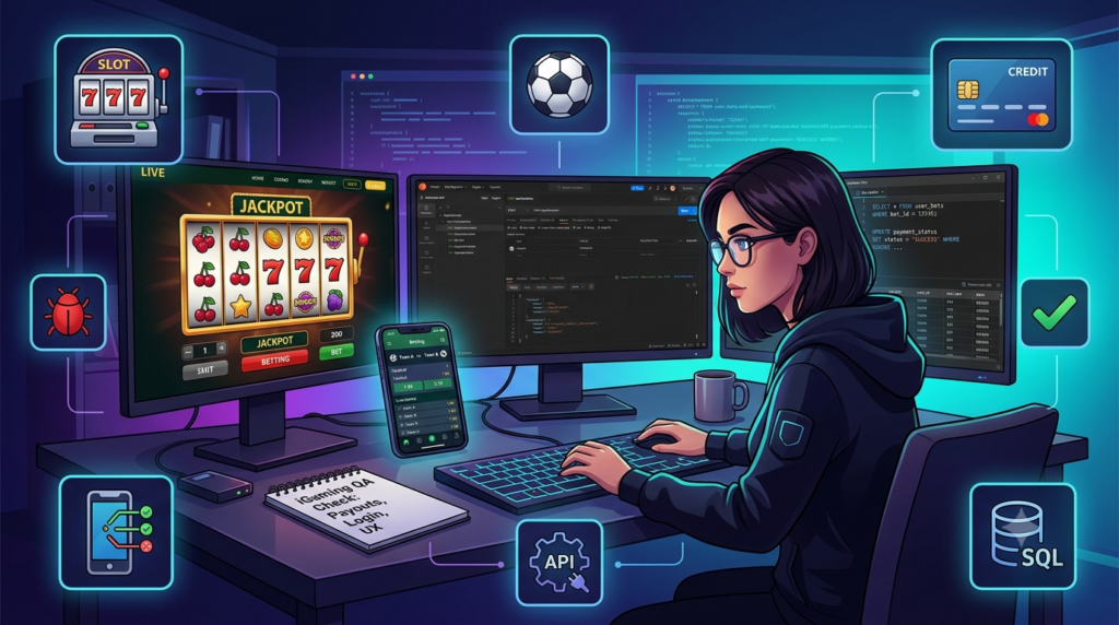 QA Engineer в iGaming: тестирование казино, беттинга, платежей и мобильных продуктов